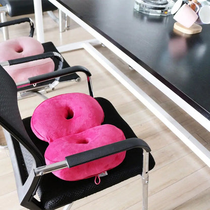 Multifunction Orthopedic Memory Foam Seat Cushion – Dual Comfort Pelvis Pillow for Hip Lift & Pressure Relief