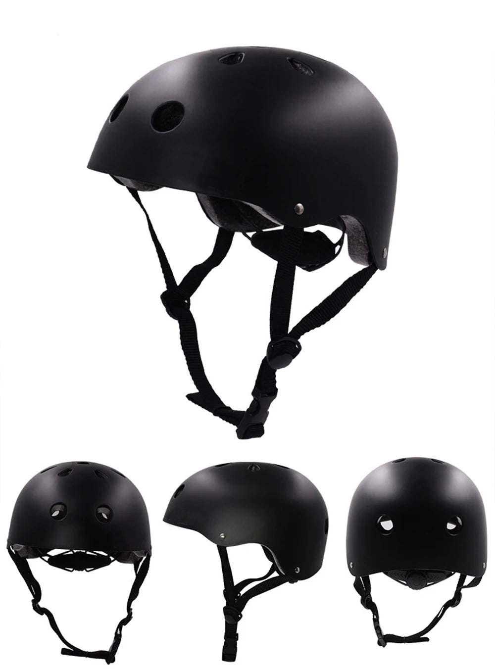 Professional Round Safety Helmet – Outdoor Protective Gear for Kids, Mountain Camping, Hiking & Riding