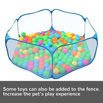 Portable Pet Playpen – Fashionable Indoor/Outdoor Cage Playground Fence for Hamsters, Chinchillas & Guinea Pigs