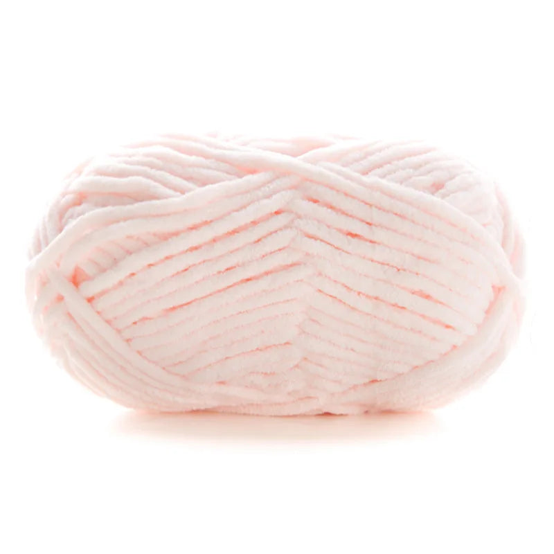 50g/Ball DIY Knitting Yarn – Soft Wool for Baby Scarf, Hat, Chunky Crochet Thread