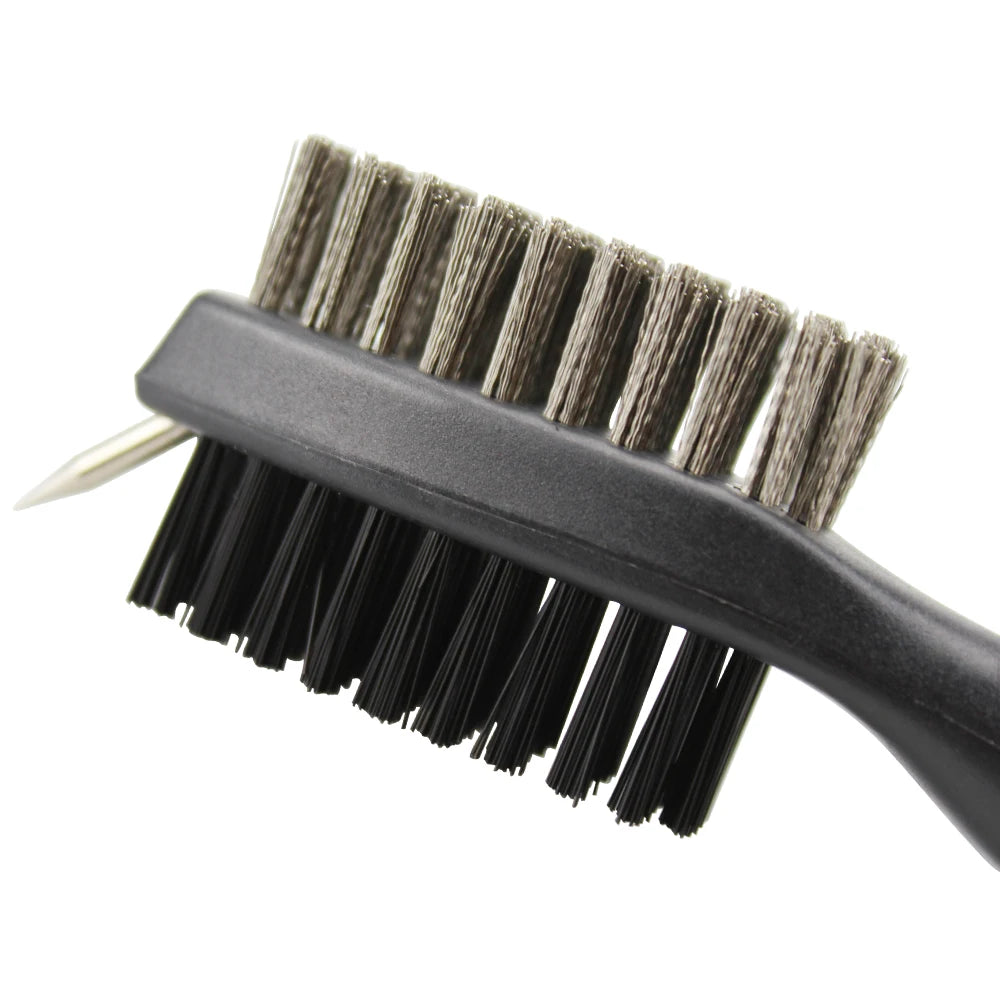 Golf Club Cleaning Brush with Cover – Retractable Carabiner Cleaner, 8 Styles for Outdoor Sports Accessories