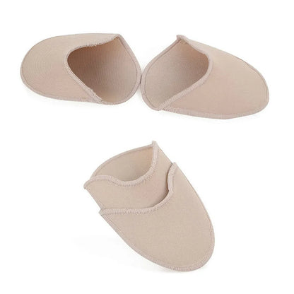 Silicone Gel Toe Covers for Ballet – Forefoot Pads & Toe Protectors (Elastic Knitted Dance Shoe Inserts)