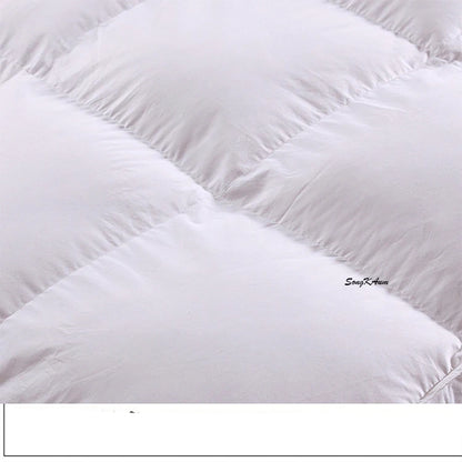 SongKAum 100% White Goose Down Mattress – Thickened, Warm Tatami Pad for Luxury Five-Star Comfort, King & Queen Size
