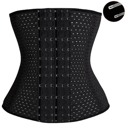 Plus Size XS-5XL Steel Boned Waist Trainer Corset for Women – Postpartum Shapewear Bustier Cinta Modeladora