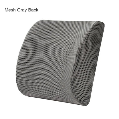 Orthopedic Memory Foam Seat Cushion – Hemorrhoid Relief, Car & Office Chair Lumbar Support, Breathable Pain Relief Pillow