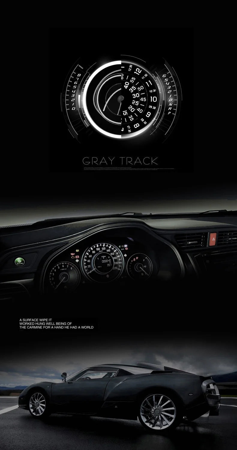 2023 Enmex Men’s Creative Industrial Quartz Watch — Digital Design Light Sports Fashion Wristwatch