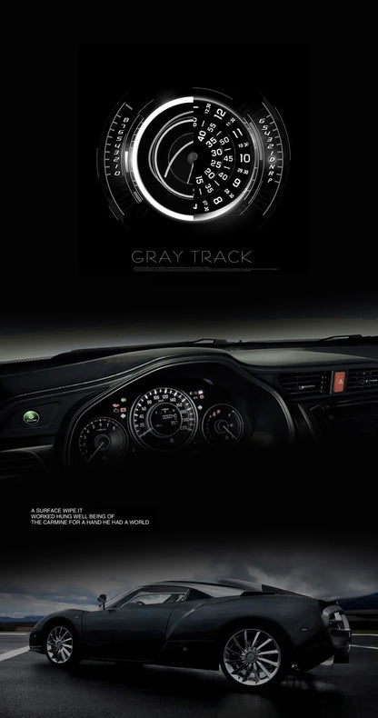 2023 Enmex Men’s Creative Industrial Quartz Watch — Digital Design Light Sports Fashion Wristwatch