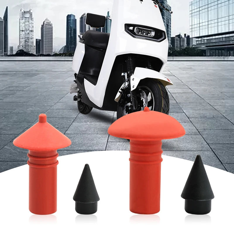 180pcs Universal Mushroom Tubeless Tire Repair Kit — Red & Black 7mm/8mm Rubber Plugs for Car Tire Fix