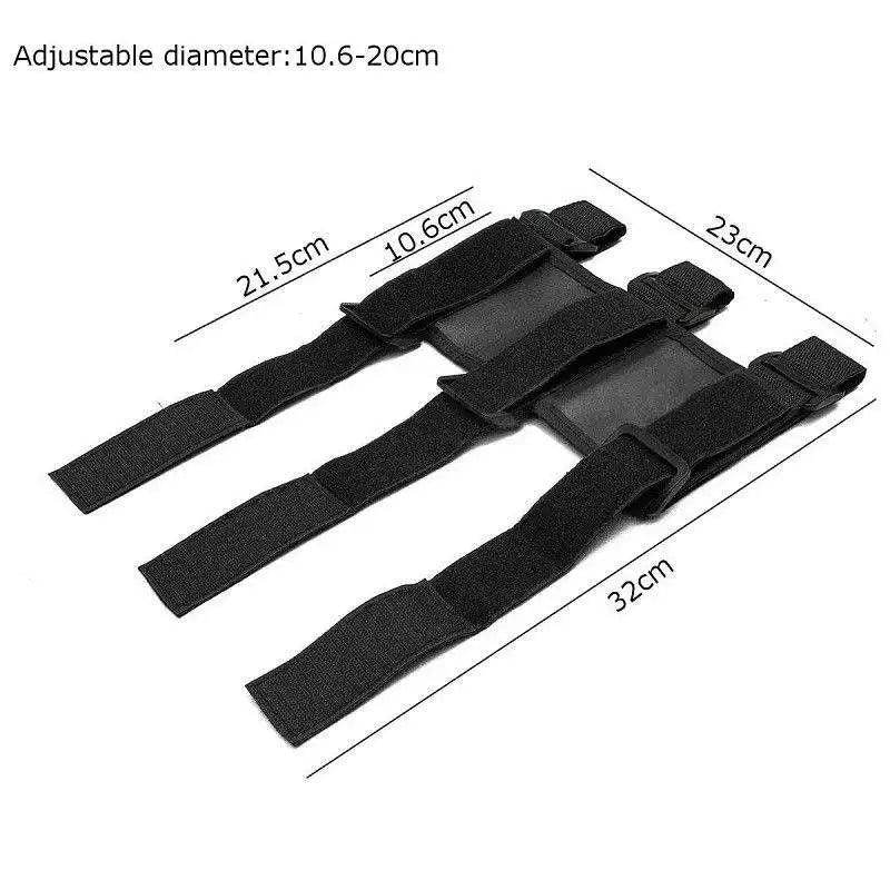 Adjustable Fire Extinguisher Mount Strap: Oxford Cloth Holder Belt for Jeep Wrangler TJ JK JL 1997-2018 - Car Roll Bar Safety Accessory