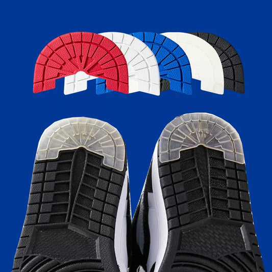 Anti-Slip Self-Adhesive Sole Protector Sticker: Wear-Resistant Outsole Insoles for Shoe Repair - Rubber Pads for Sneakers & Heels