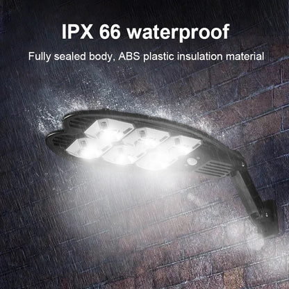 Newest Solar Lights Outdoor – Powerful Motion Sensor Solar Lamps, Waterproof Garden and Street Yard Light