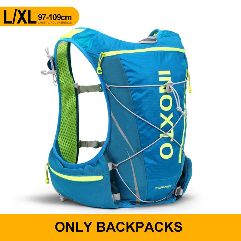 8L Running & Cycling Hydration Vest Backpack — Hiking & Marathon Water Pack with 1.5L Bladder and 500ml Bottle