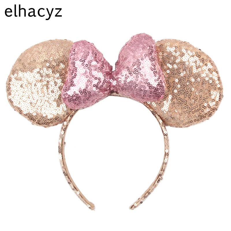Big Classic Polka Dot Bow Minnie Mouse Ears Headband – Festival & Party Hairband for Women & Girls, Disney Trip Accessories