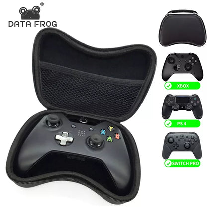 Data Frog EVA Protect Case: Portable Travel Carry Bag for PS4 Gamepad, Xbox One Controller - Compatible with Nintendo Switch Pro/PS3