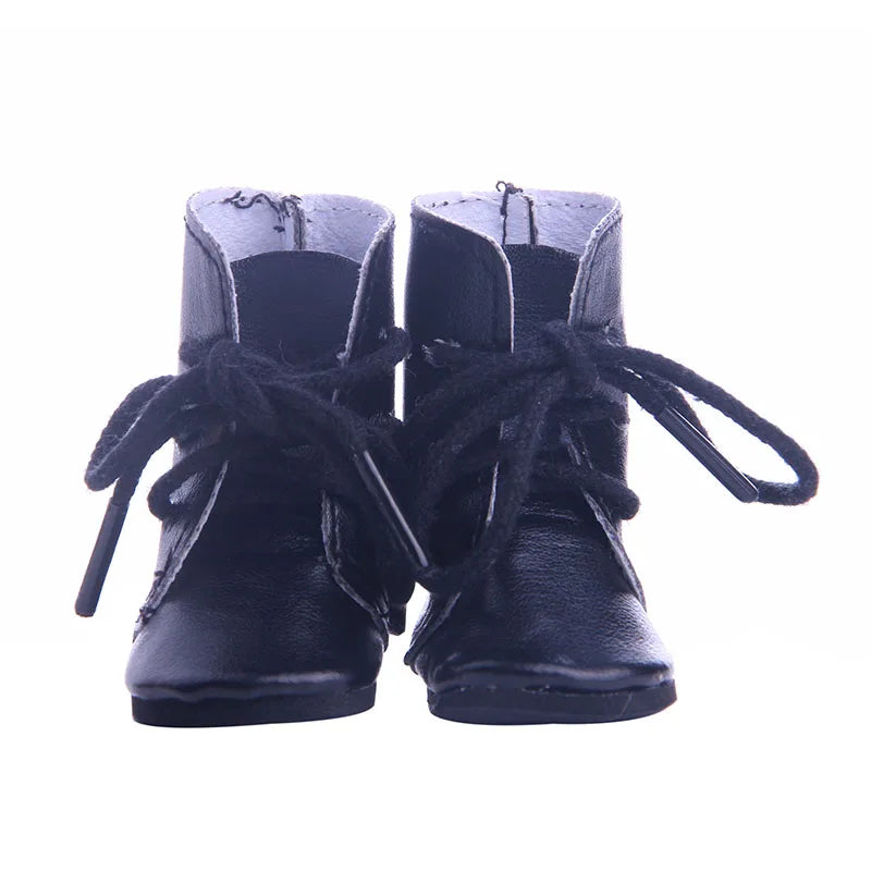 5CM Doll Snow Boots – Pop Plush Canvas Shoes for 14.5" Dolls, 32-36CM Paola Reina & 20CM Cotton Dolls Accessories
