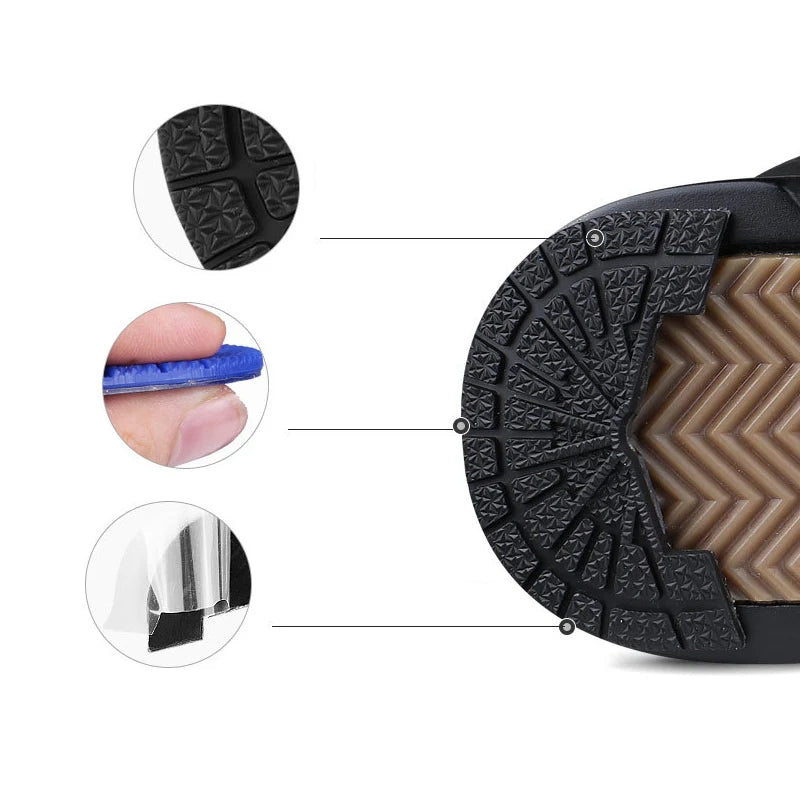Shoe Wear-Resistant Sole Protector | Anti-Slip Self-Adhesive Rubber Stickers for Men & Women Sneakers
