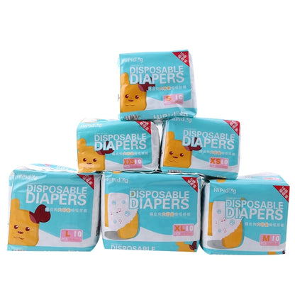 10/12PCS Super Absorbent Dog Diapers – Disposable Leak-Proof Puppy Nappies for Male & Female Dogs