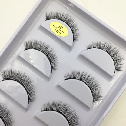 38 Styles 5 Pairs 3D Mink False Eyelashes – Natural Fake Lashes Makeup Beauty Tools