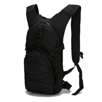 15L Molle Tactical Backpack – Outdoor Sports Bicycle Bag for Cycling, Hiking, Climbing, Camping & Fishing with Hydration Support