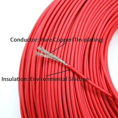 UL3135 Silicone Copper Wire (5–10M) – Flexible LED Lighting Cable 18–32 AWG