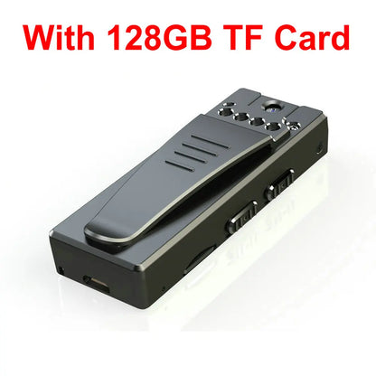 Vandlion A7 Micro Video Camera with Voice Recorder – Infrared Night Vision Clip DV Camcorder for Car and Security