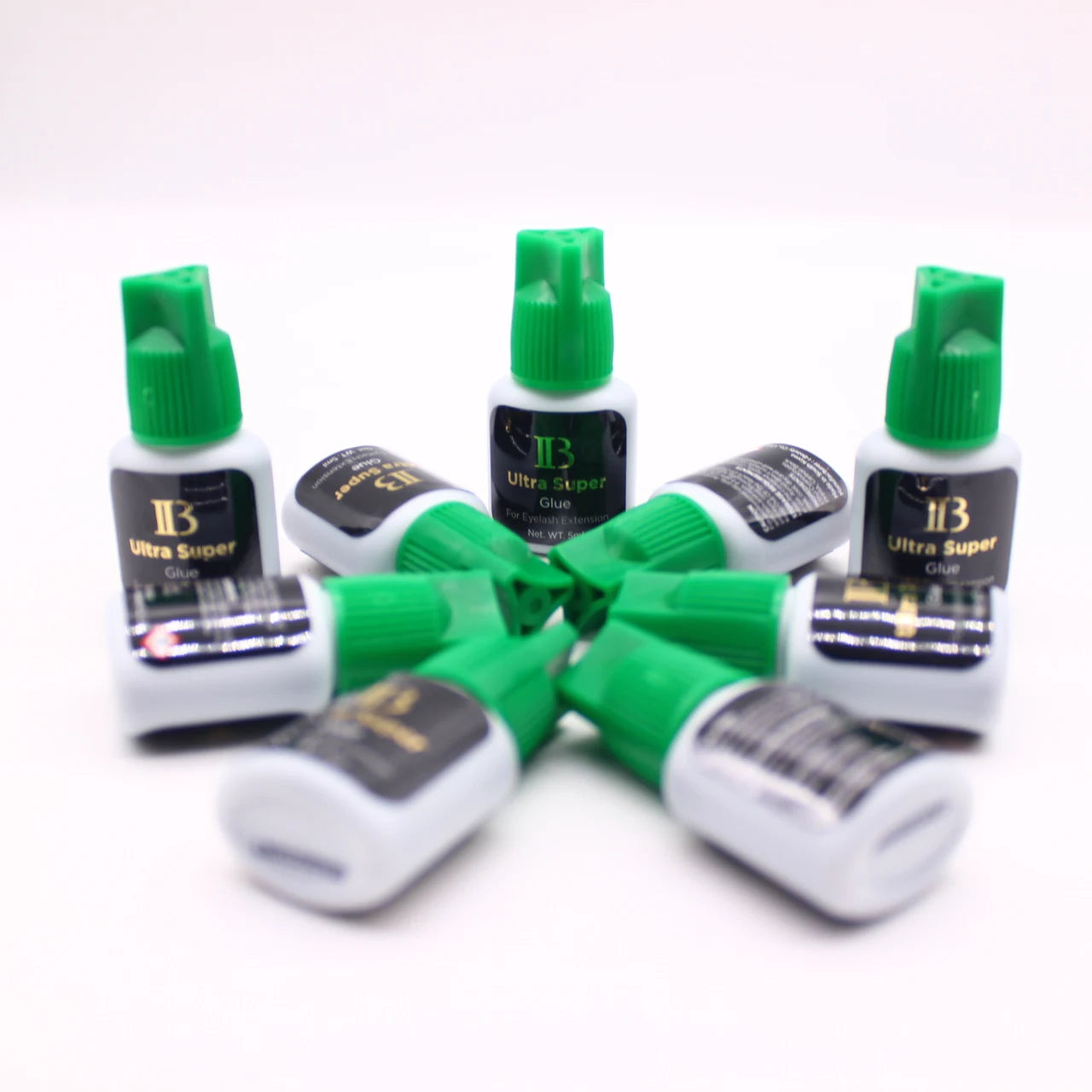 5ml IB Ibeauty Ultra Super Glue — Professional Korea Eyelash Extension Adhesive, Fast-Drying Strong Lashes Glue (1PCS)