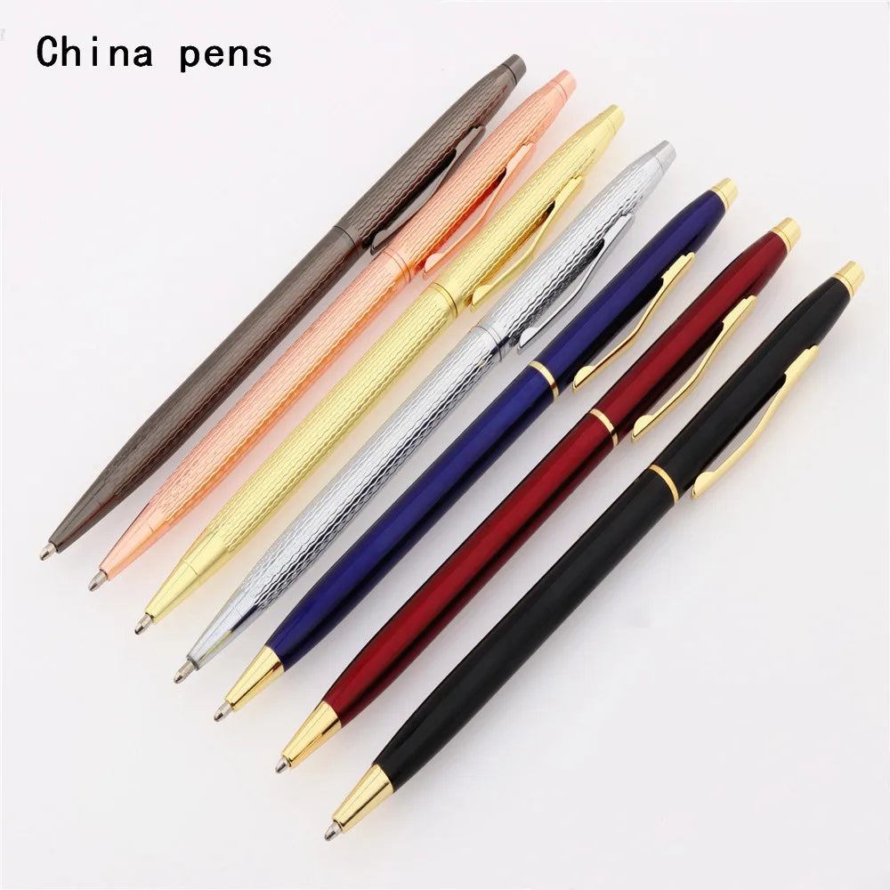 Luxury Model 003 Gold Ballpoint Pen – Premium Color Fine Point Writing Pen for Business, Office & School Stationery