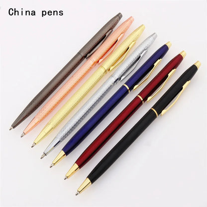 Luxury Model 003 Gold Ballpoint Pen – Premium Color Fine Point Writing Pen for Business, Office & School Stationery