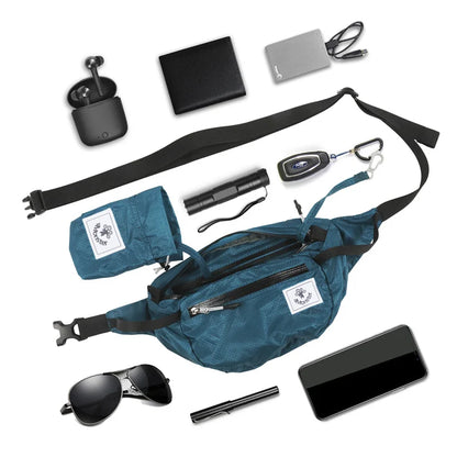 Hiking Waist Pack – Lightweight 2L Water-Resistant Fanny Pack with Adjustable Strap for Outdoor Adventures