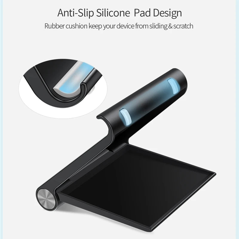 Portable Phone & Tablet Stand – Mobile Holder for iPhone 15, 14, and Desk Use