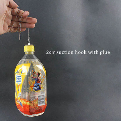Transparent Ceiling Suction Hook - Strong and Traceless Disc Hook for Decorative Poster Hanging and Home Storage