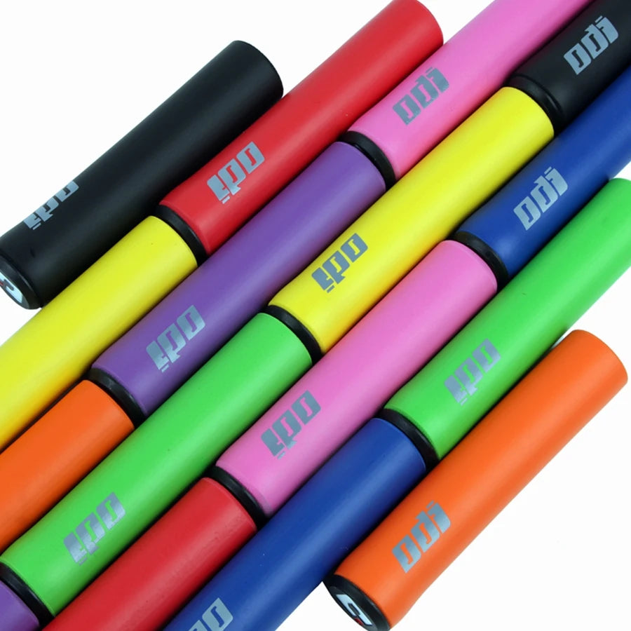 ODI MTB Handlebar Grips – Ultralight Anti-Slip Silica Gel for Mountain & Folding Bikes, Includes Plugs