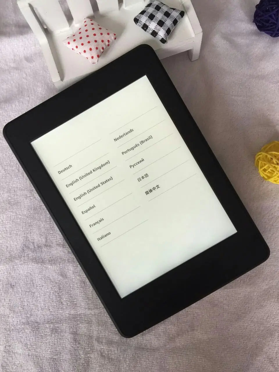 Kindle Paperwhite 6th Gen K6 Used eBook Reader, E-Ink Touchscreen Ereader, Registrable for Kindle Books