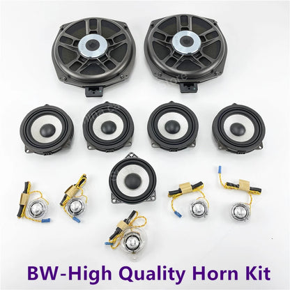 Car Midrange Horn Subwoofer & Auto Speakers – Tweeters for BMW X3 F25, X4 F26, F30, F34, F32, G30, G01, 3, 4, 5, X5, 7 Series
