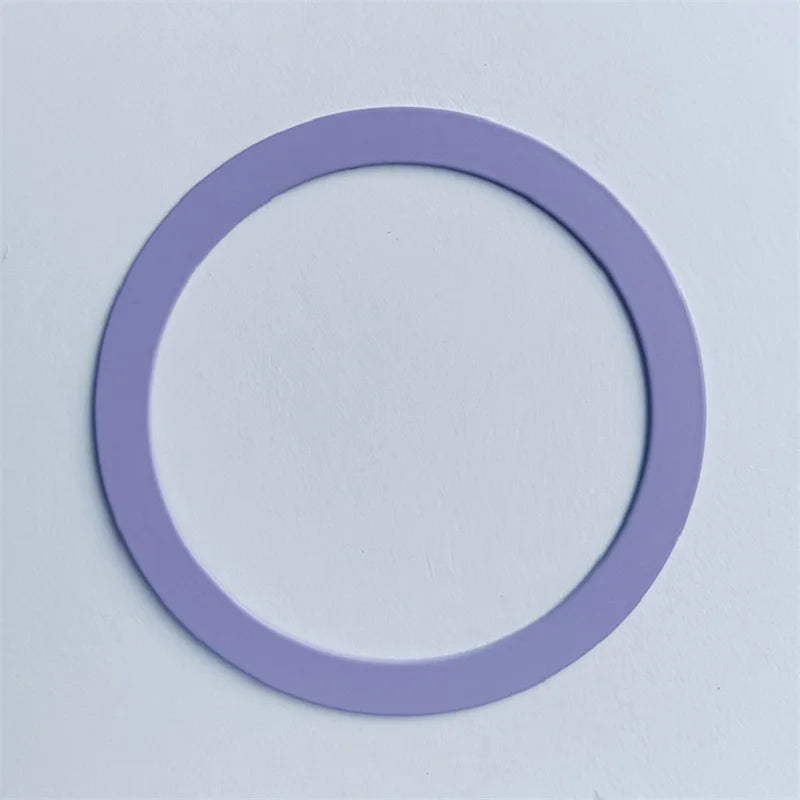 2-Pack MagSafe Magnetic Ring Plate — Universal Metal Sticker for Wireless Charging & Car Mount Holder