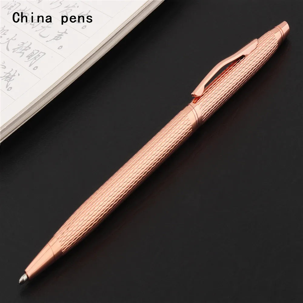 Luxury Model 003 Gold Ballpoint Pen – Premium Color Fine Point Writing Pen for Business, Office & School Stationery