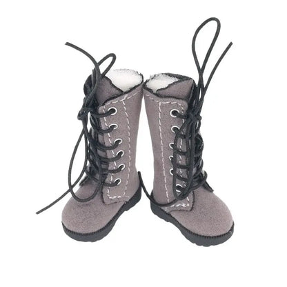 Tilda 3.2cm Doll Boots — 1/6 Mini Leather Shoes for Blythe, Azone & BJD Dolls