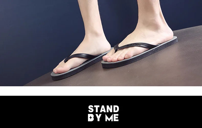Men’s Summer Beach Sandals – Anti-Slip, Breathable Casual Flip Flops & Outdoor Slippers for Couples