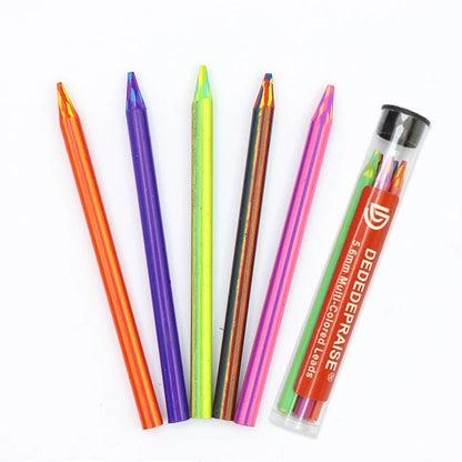 5.6mm Mechanical Pencils & Charcoal Graphite Lead – Soft, Medium & Hard HB to 14B Sketch Drawing Core