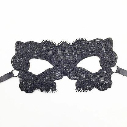 Sexy Lace Eye Mask for Women — Venetian Masquerade, Halloween & Carnival Half-Face Cosplay Party Mask