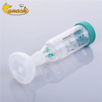Pet Aerosol Chamber Inhaler — Silicone Mask Spacer for Cats and Dogs
