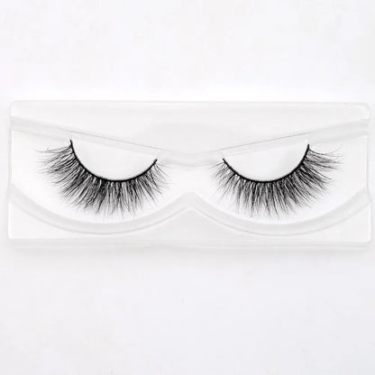 Visofree 3D Mink Eyelashes – Thick Handmade Full Strip Cruelty-Free False Lashes for Makeup M56