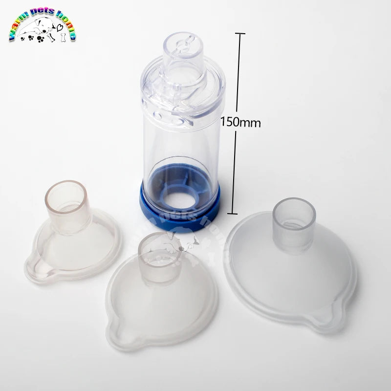 Aerosol Inhaler Spacer Chamber for Adults, Children, Cats - Aerosol Chamber Inhaler Spacer