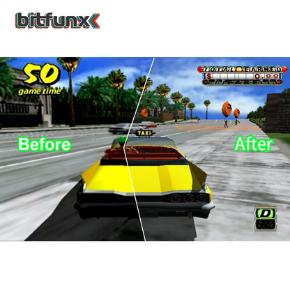 Bitfunx VGA to HDMI Adapter – Video & Audio Converter for SEGA Dreamcast NTSC/PAL Game Console