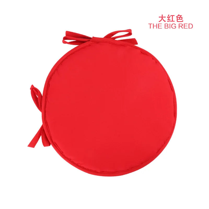 Round Chair Cushion – Candy Color Seat Pad with Drawstring, Home Decor & Office Chair Cushion, 30cm & 38cm