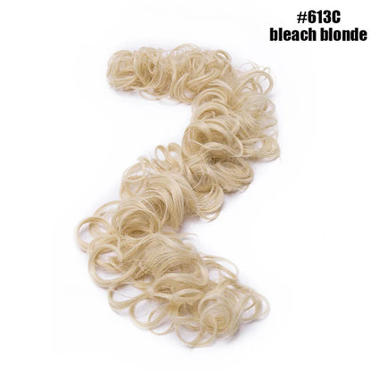 BENEHAIR Messy Hair Bun – Synthetic Chignon Hairpiece Scrunchy for Women Updo Styling