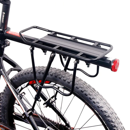 Deemount Bicycle Cargo Rear Rack Shelf - Luggage Carrier Stand Holder for Cycling Bags - Fits 20-29'' MTB & 4.0'' Fat Bike