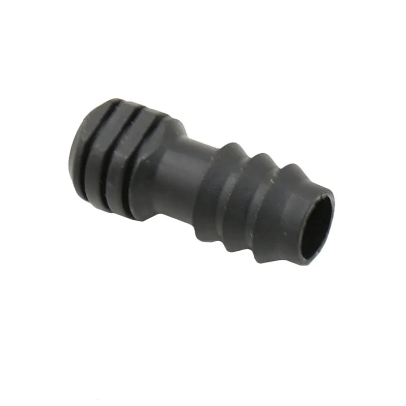 16mm Garden Hose End Plug 1/2" – Plastic Water Seal Stopper Fittings for Drip Irrigation System (10pcs Set)