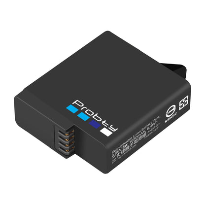 Original Probty Battery & Triple Charger for GoPro Hero 7/6/5 Black – Camera Power Accessory