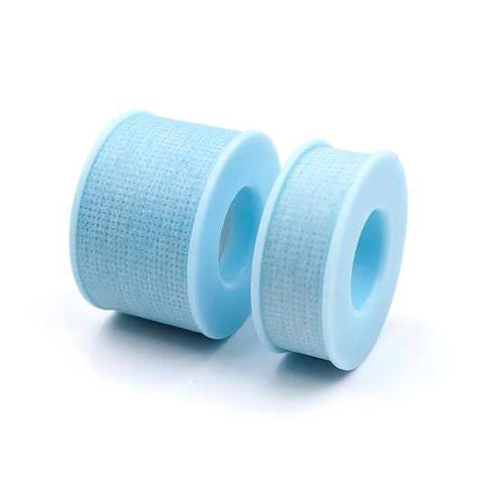 Non-Woven Micropore Silicone Gel Eyelash Pads – Breathable Blue Under Eye Tape for Sensitive Skin & Eyelash Extensions